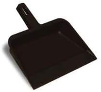 Continental Commercial #712 12" Black Plastic Dust Pan