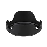 LH-DC60 Lens Hood Flower Shaped Hood for Canon SX50 SXSX520 SX 50 SX60 Black Excellent