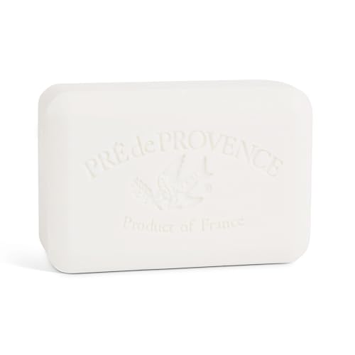 Image of Pre de Provence Artisanal Soap Bar, Enriched with Organic Shea Butter, Natural French Skincare, Quad Milled for Rich Smooth Lather, 8.8 Ounce, Sea Salt