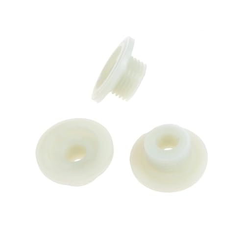 HAdfEV Piezas de Repuesto para cortadora de césped 3Pcs 2 Teeth 35cm Oil Pump Worm Drive Gear Fit For 2500 3800 25CC 38CC G2500 G3800 Chainsaw