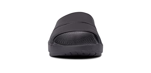 OOFOS - Unisex OOahh Sport - Post Run Recovery Slide Sandal (Classic Black, us_footwear_size_system, adult, women, numeric, medium, numeric_13)3