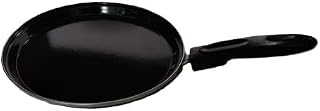 Induction Base Non Stick Cast Iron Tawa 26cm Durable Roti Dosa Pan Kitchen Cooking Stovetop Compatible Black Free Size Price In India
