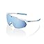 Movistar Team White - Hiper Blue Multilayer Mirror Lens