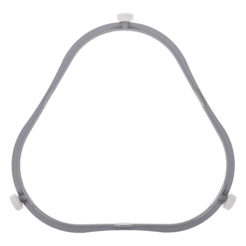 Ciieeo Anello Girevole per Microonde 20 CM Supporto Ricambio Plastica per Piatto Rotante Forno a Microonde Uso Domestico e Cucina Veloce Installazione