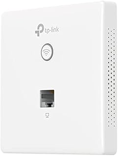 TP-Link EAP115-Wall Omada N300 Wireless Wall-Plate Access Point, 802.3af, Easily Wall Mount, Free EAP Controller Software