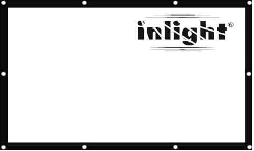 Inlight 110" Foldable Eyelet Projector Screen (16:9) — view 4