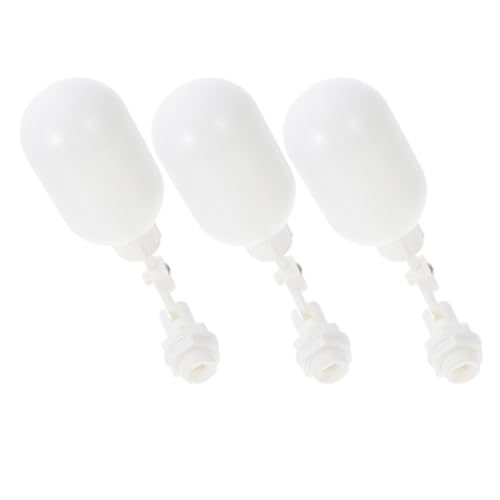 3pcs Float Valve Float Ball for Water Tank Humidifier Valve Water Float Balls Valves Pool Float Water Control Valves Water Dispenser Float Balls Auto Water Valves Plastic White NAMOARLY