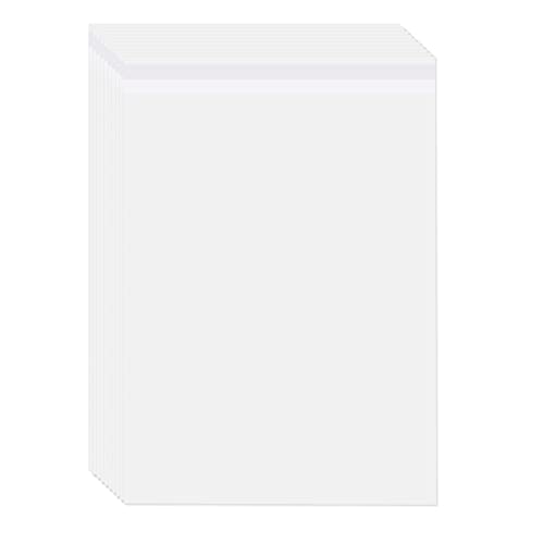 Image of 100 Pcs A3 Clear Self Seal Bags 12x16.5 Inch Cellophane Bags Food Grade Cellophane Bags OPP Cellophane Bags for Cookies, Cards, Envelopes, Photos(12x16.5inch)