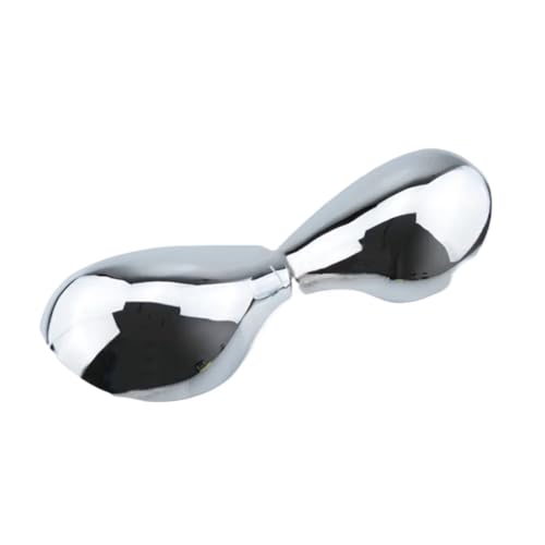 Coque de rétroviseur pour Peugeot 206 argentée boîtier de remplacement auto d'aile gauche droite