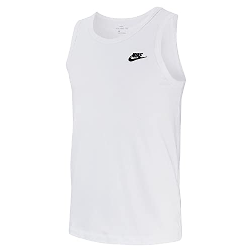Preisvergleich Produktbild Nike Mens M NSW Club-Tank Vest, White / Black, L-T
