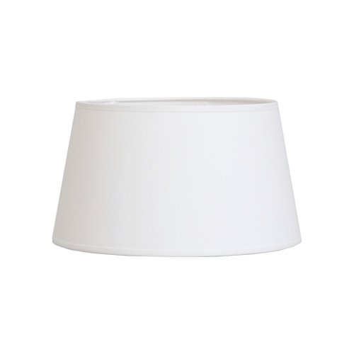 Abat-jour du Moulin CTBTTKAZA4010 Abat-Jour Lampe KAZA Ø40 en Polycoton Coloris Blanc Bague E27 Fabriqué en France, Texture/Structure métalique époxy Cover