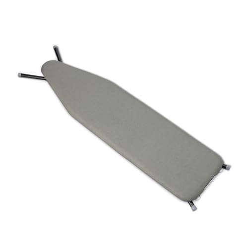 Amazon Basics Bügelbrettbezug, Standardgröße, dicke Polsterung, grau, 38.1 x 137.2 cm