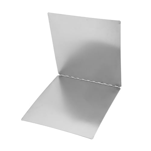 Protection anti-éclaboussures de cuisinière pliable en acier inoxydable