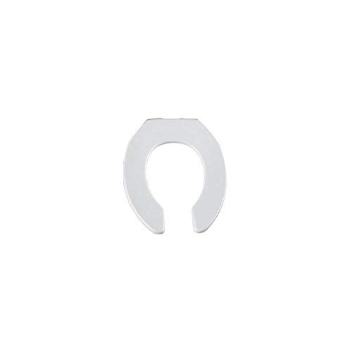 Bemis Round White Plastic Toilet Seat