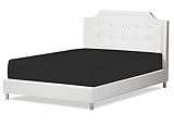 Sábana bajera ajustable de 180 hilos 100% percal hipoalergénico que se estira hasta 23 cm de profundidad, matrimonial: 137 x 190 cm + 23