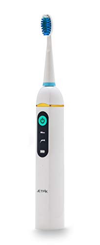 [New and Improved] Jetpik JP200-Elite+ Rechargeable Portable Power Water Flosser with Patented pulsating Floss Technology and Cordless Dental Water Jet Cleaning and Sonic toothbrush in a modern design - Thumbnail 2