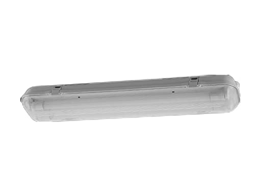 Multiprise étanche 2 tubes 60 cm IP65 luminaire durable pour milieux humides