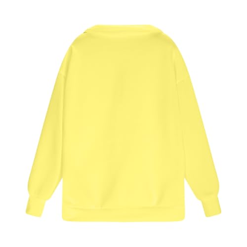 Zip Up Sweatshirts for Girls Drop Shoulder Oversized Soft Smooth Plus Size Casual Pullover Collared Blouses4