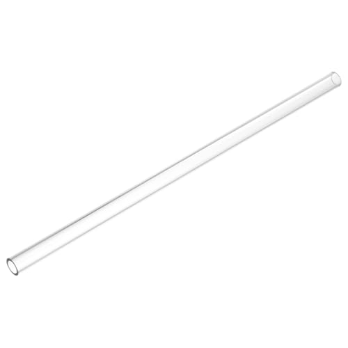 Image of uxcell Clear Rigid Tubing 9mm(0.35 inch) ID x 13mm(1 /2 inch) OD x 1Ft Length Round Plastic Polycarbonate Tube