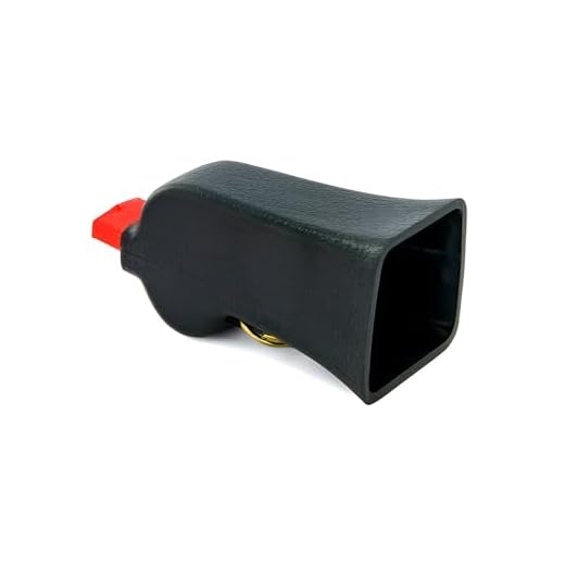 SportDOG Brand Competition Mega Whistle - Hunting Dog Training Whistle with Easy-to-Blow Design - Protects Handlers Ear - Black