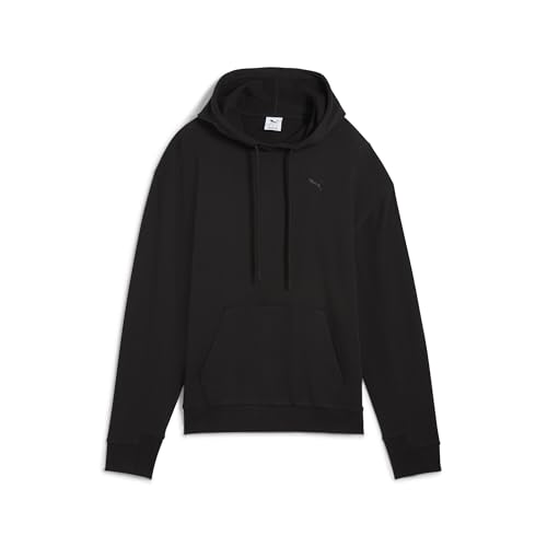 PUMA Unisex HER Relaxed Hoodie TR Kapuzenpullis, PUMA Black, M