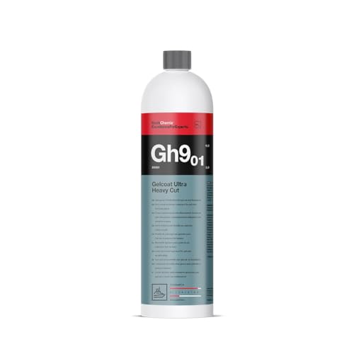 Pulido de maquinaria de fibra de vidrio Koch Chemie Gelcoat Ultra Heavy Cut 1L contra oxidación