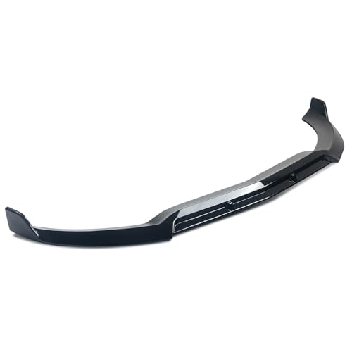 Lèvre de séparation avant noir brillant style agressif pour Benz Classe C W205