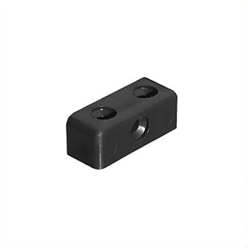 TradeBoxDirect Modesty Blocks Kitchen Cabinet Cupboard Joint Connector (Black [100 Pack])