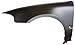 OE Replacement Honda Civic Front Driver Side Fender Assembly (Partslink Number HO1240123)