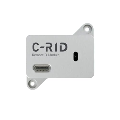 Ujjdwiurgh C-RID 2.4GHz WiFi Long Range FPV Drone Remote ID Module Identification Code Broadcasting Functionality