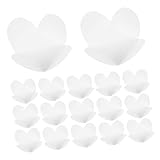 HOMSFOU Envoltorios de Papel para Trufas y Chocolates 200 Unidades, Bandejas de Cartón Kraft en Color Claro para Postres y Dulces, Porta Trufas Práctico y Decorativo para Cocina