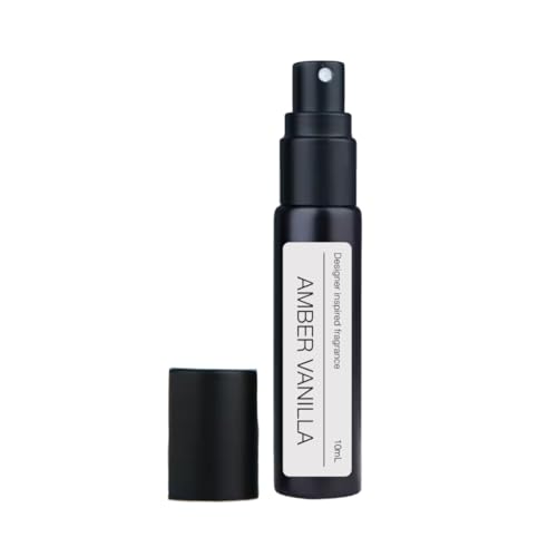 purelyBlack [ Ambre Vanille ] Amber Vanilla With A Musk. Best Woody Vanilla Scent Perfume For Man/Woman. Alcohol Free Eau De Parfum/EDP. Travel Size Spray 10ml