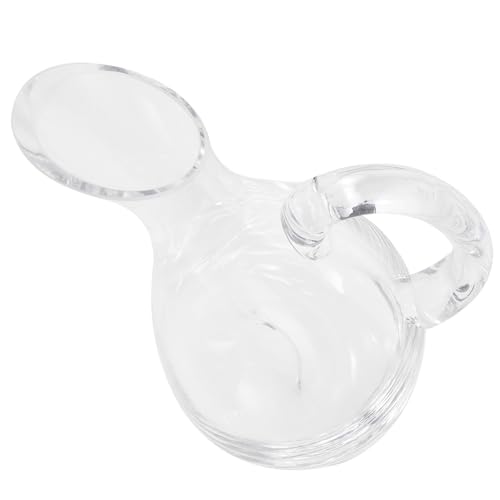 SOIMISS - SOIMISS Carafe à Vin en Verre Bec Incliné et Poignée Séparateur à Liqueur Transparent pour Décantation Rapide Pichet à Vin Ménager pour Dégustation à Domicile