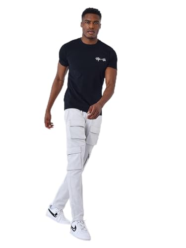 Pantalon cargo Project X Paris light stone 32US pour un style streetwear urbain