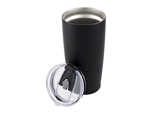 Opiniones de Termo negro que puedes comprar esta semana. 48 Termo Acero Inoxidable Doble Capa Térmico 20 Oz con Tapa Portátil Black Tumbler 550ml 10 horas de duración (NEGRO)