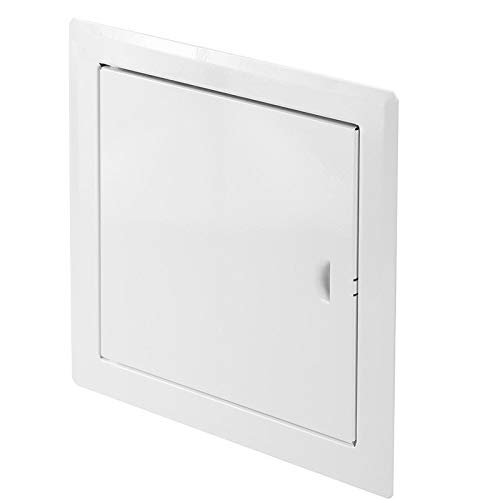 Puerta de mantenimiento de metal blanco 200 x 400 mm