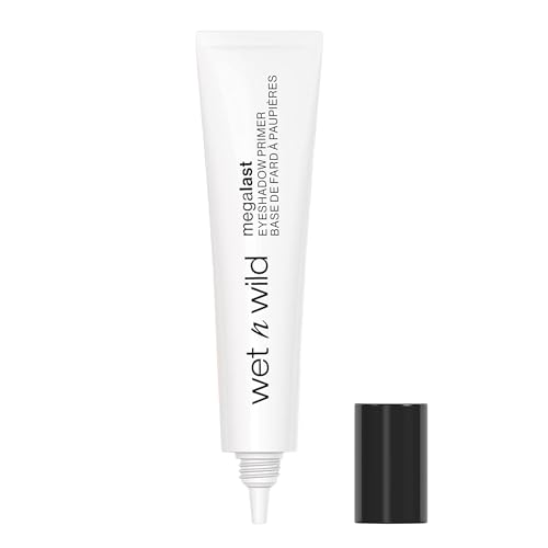 Wet n Wild Megalast Eyeshadow Primer, Primer Occhi Fissante con Vitamina E, Prepara le Palpebre per il Trucco, Durata fino a 16H, Finish Trasparente, 10 ml