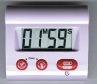 7961937 PT# TI170 Timer Countup/ Countdown 100Min Digital Silver Ea Made by General Tools & Instruments