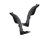  Autoteile Gocht Set Kotflügel Verkleidung Radhausschale Vorderteil + Set Satz Polyethylen Vorne Links und Rechts Kompatibel mit BMW E90 Limo E91 Kombi 2004-2012