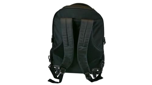 E-Z Roll” 20” Travel Rolling Backpack/Roller Laptop Backpack/Wheeled Business Bag, Overnight Bag/Carry-on Luggage/College Computer Backpack Water Resistant Unisex Adult Black2