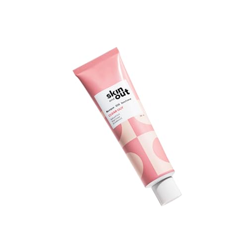 Skin & Out Masque SOS Boutons 60 ml – Masque Visage Anti‑Boutons Inflammés & Rougeurs, Cible Bactérie C.acnes, Apaise et Purifie, 100 % Ingrédients Naturels,...
