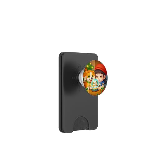 MM Glow & Pup PopSockets PopWallet für MagSafe