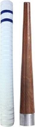 Wikigo Set of 1 bat Grips & 1 Wooden Cricket Bat Cone White and Blue (Pack of 2) (B0B8YYSK1R) Amazon Price History, Amazon Price Tracker