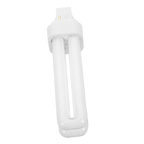 HOMSFOU 4 Piezas Lampara Ahorradora De Energia Bombilla De 2 Pines Bombilla Fluorescente Doble Tubo Enchufar La Lámpara Led 13w Fluorescente 2 Pines Techo y