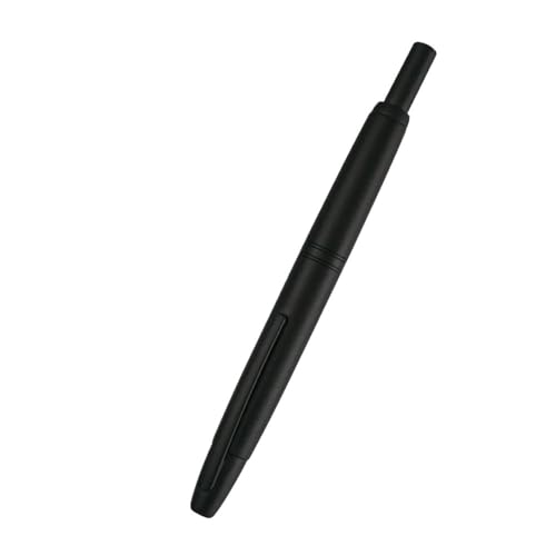 Stylo-plume rétractable F argenté idéal pour la prise de notes des étudiants