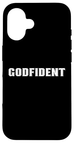 Godfident �N���X�`���� �M�� �_�ւ̐M�� �@������ �X�}�z�P�[�X iPhone 16 �p