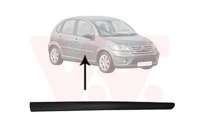 VAN WEZEL Modanatura decorativa/protettiva, Portiera 0925404 Compatibile con: CITROËN C3 I, C3 Pluriel