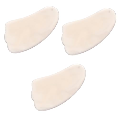 Plaque de grattage en agate naturelle FRCOLOR pour massage du visage et corps