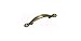 Amerock Natures Splendor Inspirations Cabinet Pull 3 in. Elegant Brass 1 pk