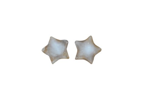 Molde para cubos de hielo estrella flexible azul miniatura 5